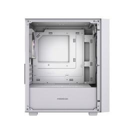 Powercase Mistral SM03 ARGB, mATX, 3x120mm ARGB, White, CMMSM03W-A3