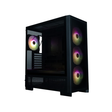 XASTRA A700 7ARGB-C10-UC, ATX, 5x140mm ARGB, Black, A700-1FA36A-4FL14A-C10-UC
