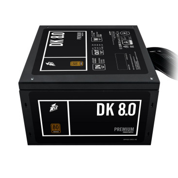 1STPLAYER DK PREMIUM 800W, ATX 2.4, 80 PLUS Bronze, Black, PS-800AX