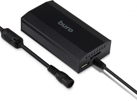 Блок питания Buro BUM-0031T65 ручной 65W 12V-24V 11-коннект. 3.2A 0.6A от бытовой электросети/от прикуривателя