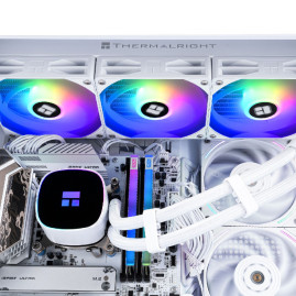 Thermalright Frozen Horizon 360 ARGB White V2, LGA1700/1200/115X/AM5/AM4, White