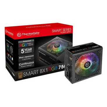 Thermaltake Smart BX1 RGB 750W, 750W, 80 PLUS Bronze, SPR-750AH2NCB-2, черный