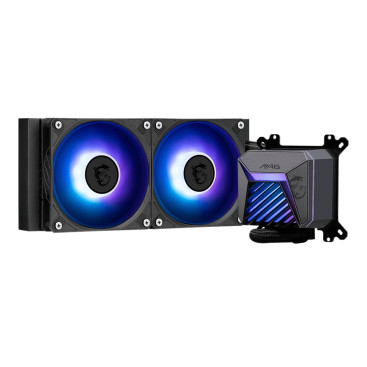 MSI MAG CORELIQUID A15 240, LGA1851/1700/1200/115X/AM5/AM4, 306-7ZWAA11-L80, черный