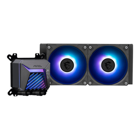 MSI MAG CORELIQUID A15 240, LGA1851/1700/1200/115X/AM5/AM4, 306-7ZWAA11-L80, черный
