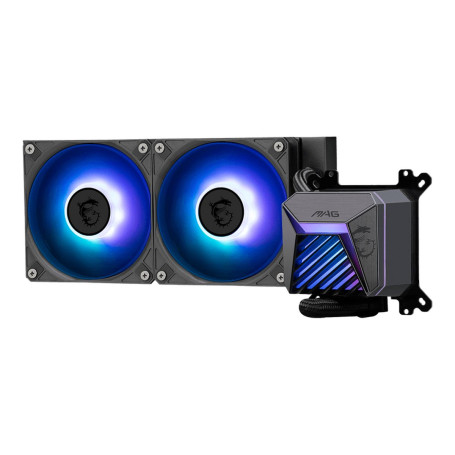 MSI MAG CORELIQUID A15 240, LGA1851/1700/1200/115X/AM5/AM4, 306-7ZWAA11-L80, черный