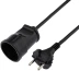 Удлинитель силовой PROconnect ПВС (11-7101) 2x0.75кв.мм 1розет. 10м ПВС 6A пласт.рамка черный