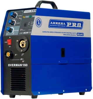 Сварочный аппарат Aurora Pro OVERMAN 160 Mosfet инвертор MIG-MAG 5.7кВт