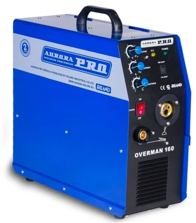 Сварочный аппарат Aurora Pro OVERMAN 160 Mosfet инвертор MIG-MAG 5.7кВт