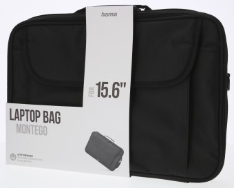Сумка для ноутбука 15.6" Hama Montego черный полиэстер (00216440)