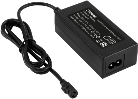 Блок питания Digma DM-A36 автоматический 36W 12V 3-коннект. 3A от бытовой электросети