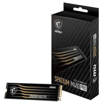 MSI SPATIUM M480 PRO 1TB M.2 PCIe Gen4x4 S78-440L1G0-P83