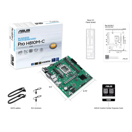 Asus PRO H810M-C-CSM LGA1851