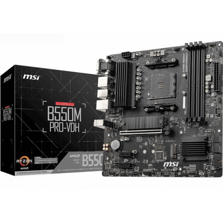 MSI B550M PRO-VDH socket AM4