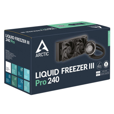 Arctic Liquid Freezer III Pro 240, LGA1851/1700/1200/115X/AM5/AM4, ACFRE00178A, черный