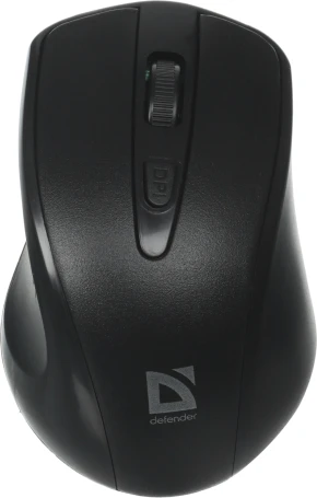 Defender Datum MM-265, беспроводная, 1600dpi, черный
