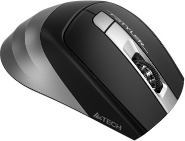 A4Tech Fstyler FB35S, беспроводная, 2000dpi, серый/черный