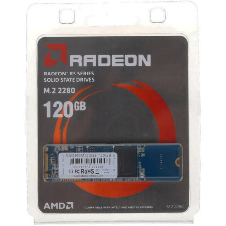 AMD Radeon R5 120GB M.2 2280 SATA 6Gb/s 530/400 R5M120G8