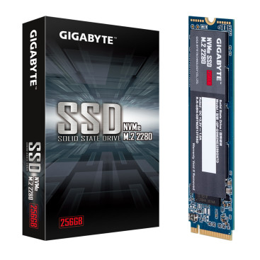 Gigabyte 256GB M.2 2280 PCIe Gen3x4 1700/1100 GP-GSM2NE3256GNTD