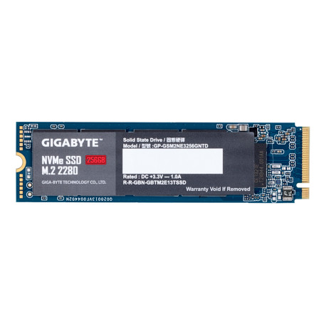 Gigabyte 256GB M.2 2280 PCIe Gen3x4 1700/1100 GP-GSM2NE3256GNTD