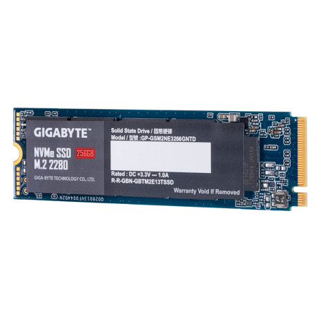 Gigabyte 256GB M.2 2280 PCIe Gen3x4 1700/1100 GP-GSM2NE3256GNTD