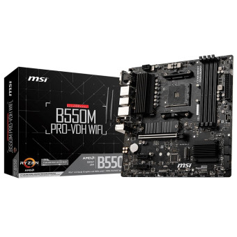 MSI B550M PRO-VDH WIFI socket AM4