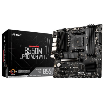 MSI B550M PRO-VDH WIFI socket AM4