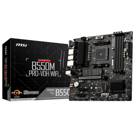 MSI B550M PRO-VDH WIFI socket AM4