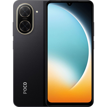 POCO C71 4/64 ГБ черный