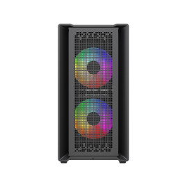 Powercase Mistral SM04 ARGB, mATX, 3x120mm ARGB, Black, CMMSM04B-A3