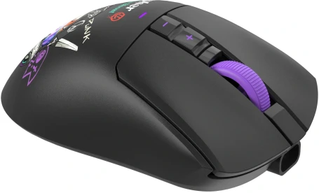 A4Tech Bloody R73 Pro, беспроводная, 26000dpi, черный/рисунок