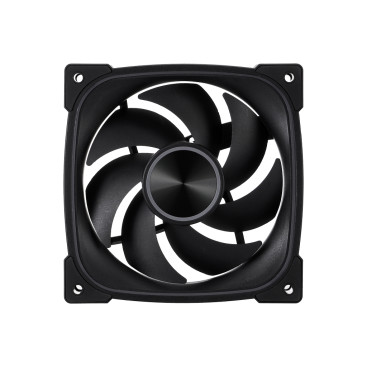 Вентилятор 1STPLAYER FN7 Black / 120mm ARGB 3pin 5V PWM 4pin 12V 600-1800rpm 39.4cfm 28.95dBA / FN7-BK / BULK