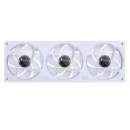 Вентилятор JONSBO ZB-360W (3 in 1) 362х123х28мм (16шт/кор, PWM, ARGB LED, 700-2400об/мин, белый) Retail