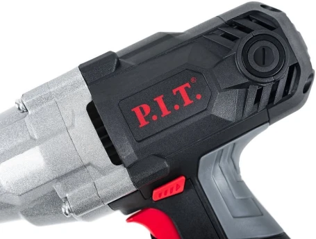 Гайковерт P.I.T. PIW1050-C 1050Вт патрон:квад.1/2" (кейс в комплекте)