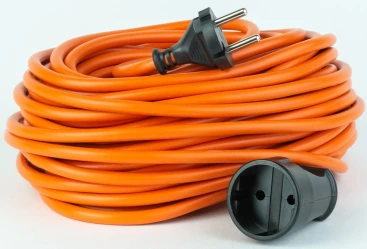 Удлинитель силовой PROconnect Pro-Uc (11-7105) 2x0.75кв.мм 1розет. 10м ПВС 6A без катушки оранжевый
