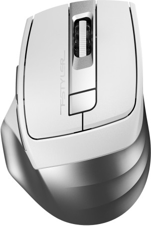 A4Tech Fstyler FB35S, беспроводная, 2000dpi, белый/серый