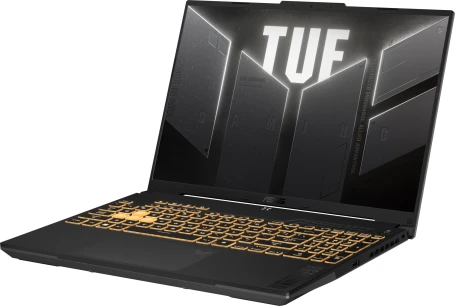 Ноутбук Asus TUF Gaming F16 FX607VU-RL061 Core 5 210H 16Gb SSD512Gb NVIDIA GeForce RTX4050 6Gb 16" IPS WUXGA (1920x1200) без ОС grey WiFi BT Cam (90NR0N06-M002T0)