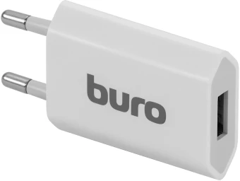 Сетевое зар./устр. Buro TJ-164w 5W 1A USB универсальное белый