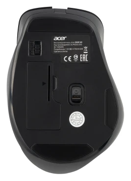 Acer OMR140, беспроводная, 1600dpi, черный