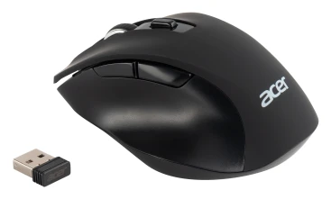 Acer OMR140, беспроводная, 1600dpi, черный