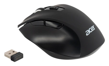 Acer OMR140, беспроводная, 1600dpi, черный
