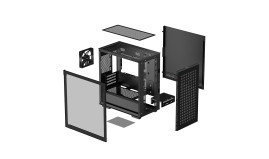 Deepcool CH370, mATX, Black