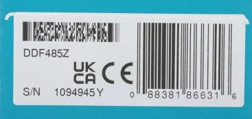 Дрель-шуруповерт Makita DDF485Z аккум. патрон:быстрозажимной