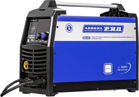 Сварочный полуавтомат Aurora SPEEDWAY 165 SYNERGIC инвертор TIG/МIG/МAG/MMA/FCAW 6.2кВт
