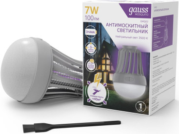 Лампа антимоскитная Gauss Mosquito 7Вт белый (GMQ02)