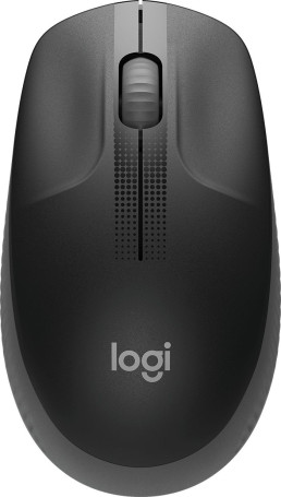 Logitech M190, беспроводная, 1000dpi, черный/темно-серый (910-005913)
