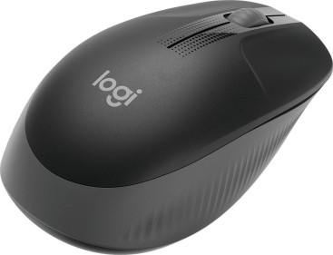 Logitech M190, беспроводная, 1000dpi, черный/темно-серый (910-005913)