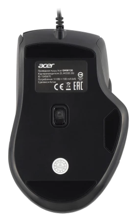 Acer OMW130, проводная, 3600dpi, черный