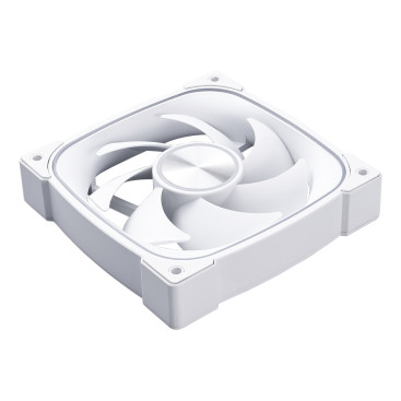 Вентилятор 1STPLAYER FN7 White / 120mm ARGB 3pin 5V PWM 4pin 12V 600-1800rpm 39.4cfm 28.95dBA / FN7-WH / BULK