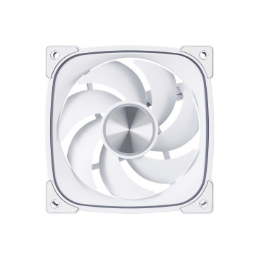Вентилятор 1STPLAYER FN7 White / 120mm ARGB 3pin 5V PWM 4pin 12V 600-1800rpm 39.4cfm 28.95dBA / FN7-WH / BULK