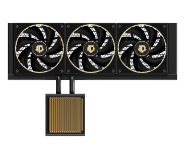 ID-COOLING DX360 GDL, LGA1851/1700/1200/115X/AM5/AM4, Black Gold